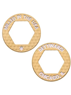 Bettinardi Bettipalooza Open Hex Ball Marker - Brass