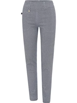 Birdee Sport Women's Nouvelle Long Pant - White/Navy