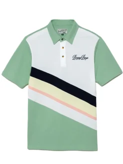 Bogey Boys Diagonal Polo - Fair Green