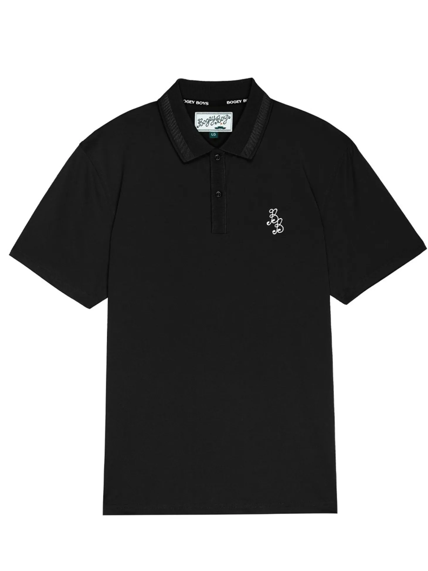 Bogey Boys Essential Athletic Polo - Black