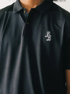 Bogey Boys Essential Athletic Polo - Black