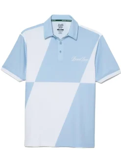 Bogey Boys Slanted Athletic Polo - Iceberg