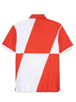 Bogey Boys Slanted Athletic Polo - Tangerine