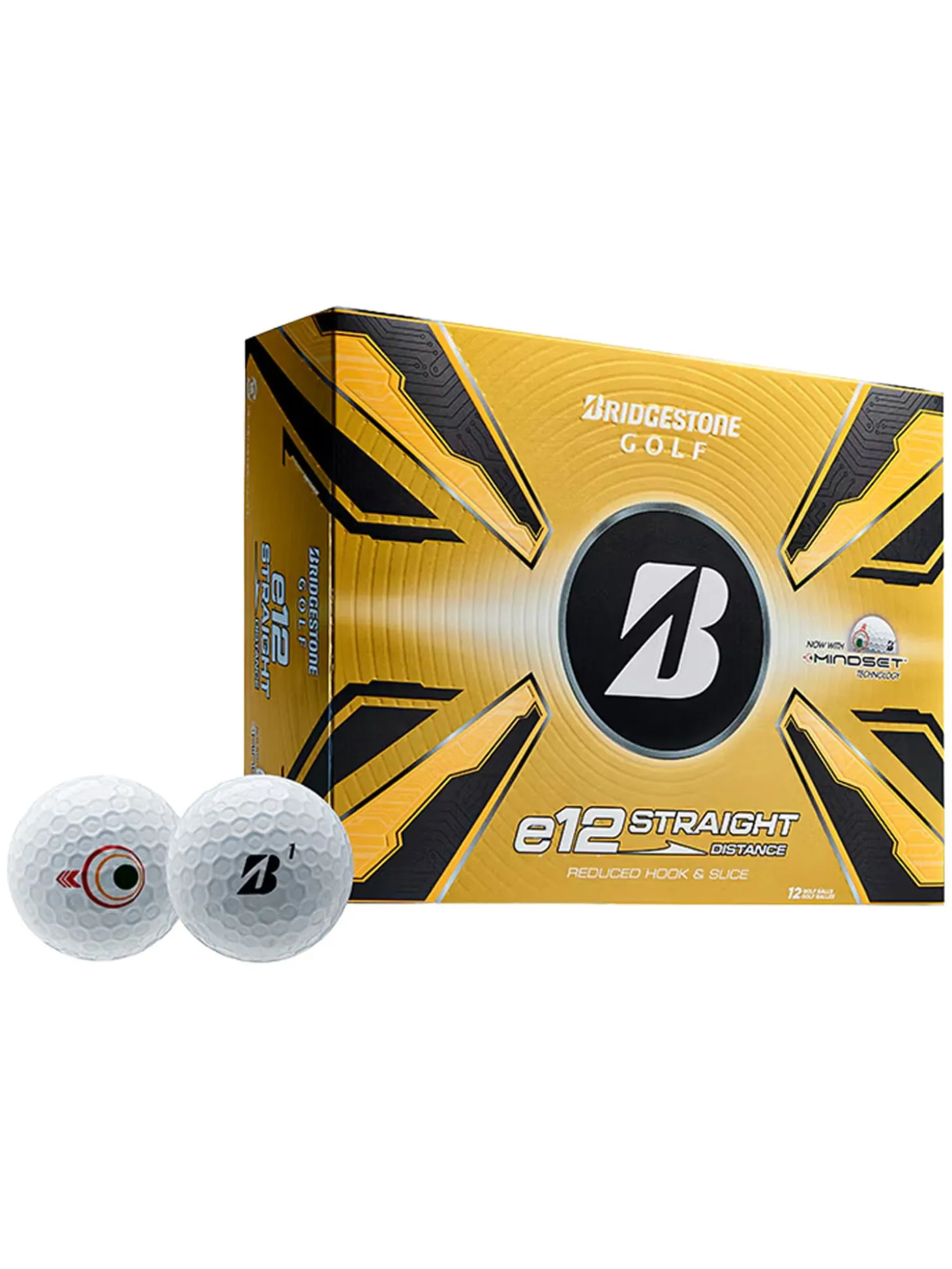 Bridgestone e12 Straight Golf Balls - 2025