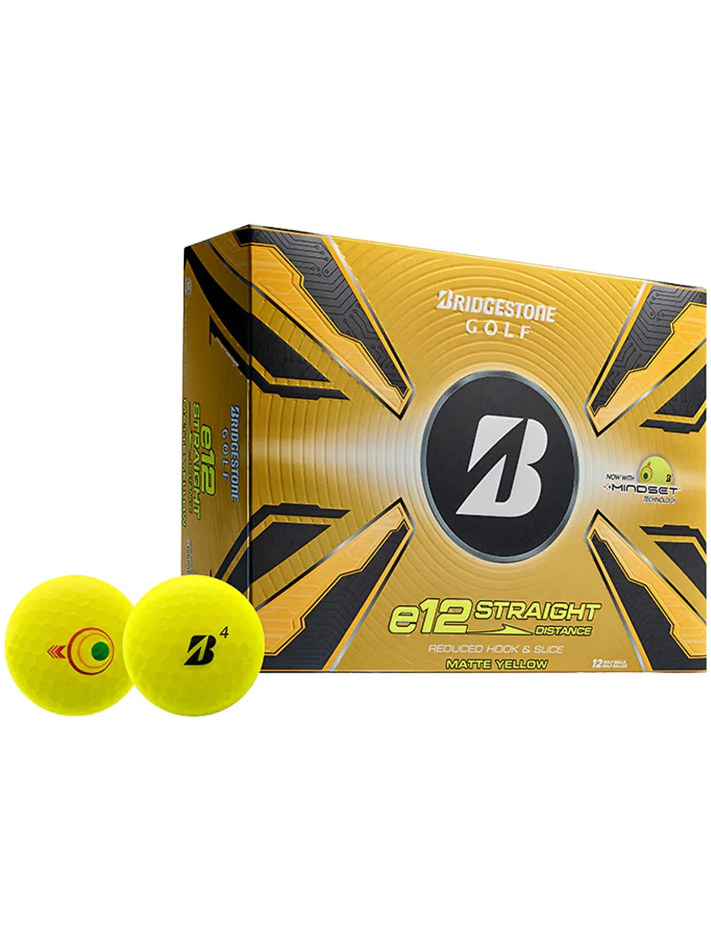 Bridgestone e12 Straight Golf Balls - 2025
