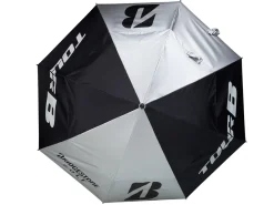 Bridgestone Tour Umbrella - Silver/Black