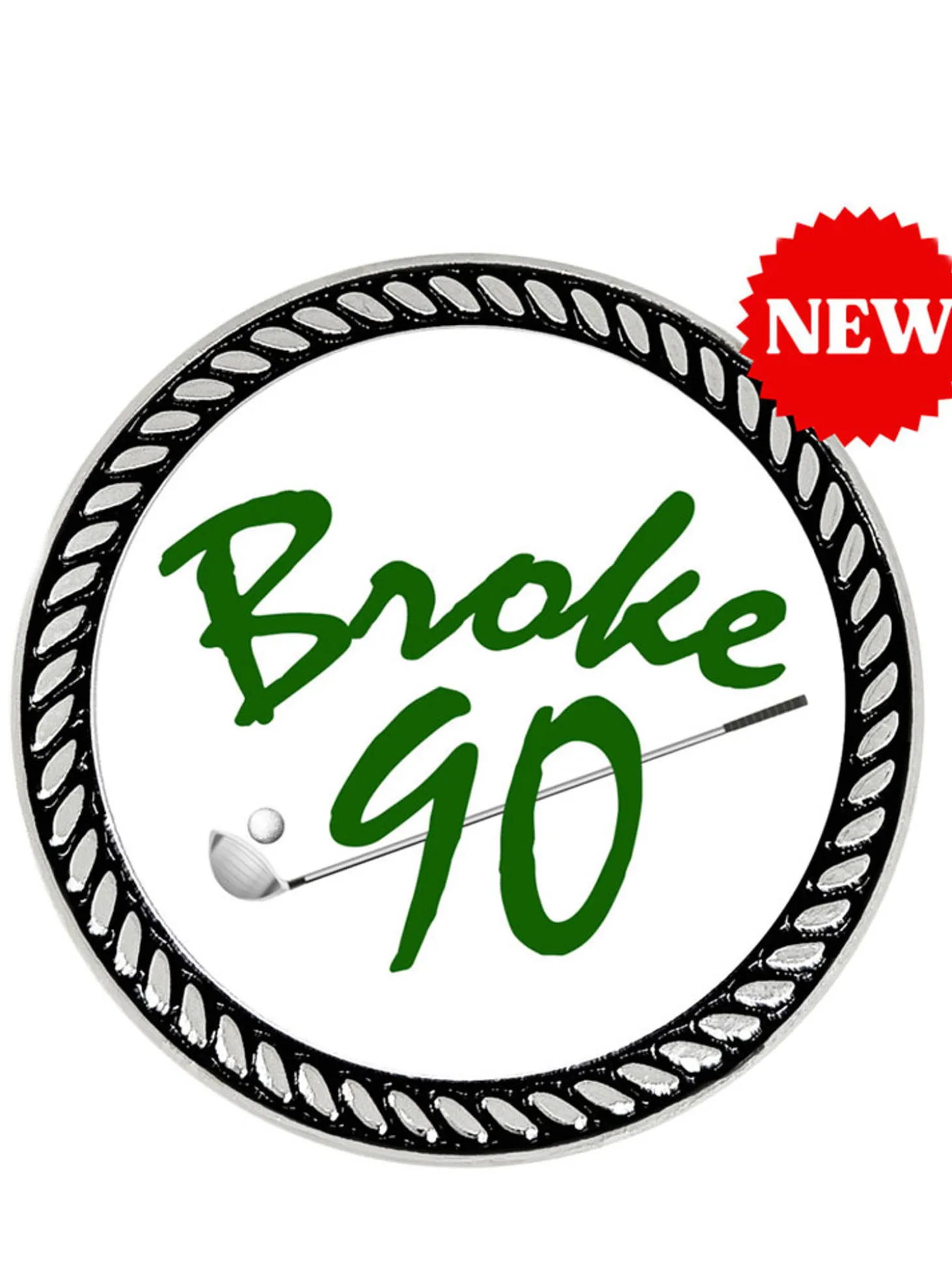 Broke 90 Ball Marker