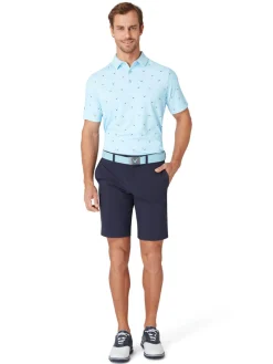 Callaway All Over Birdie Polo - Arctic Paradise