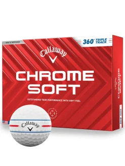 Callaway Chrome Soft 360 Triple Track 2024 Golf Balls