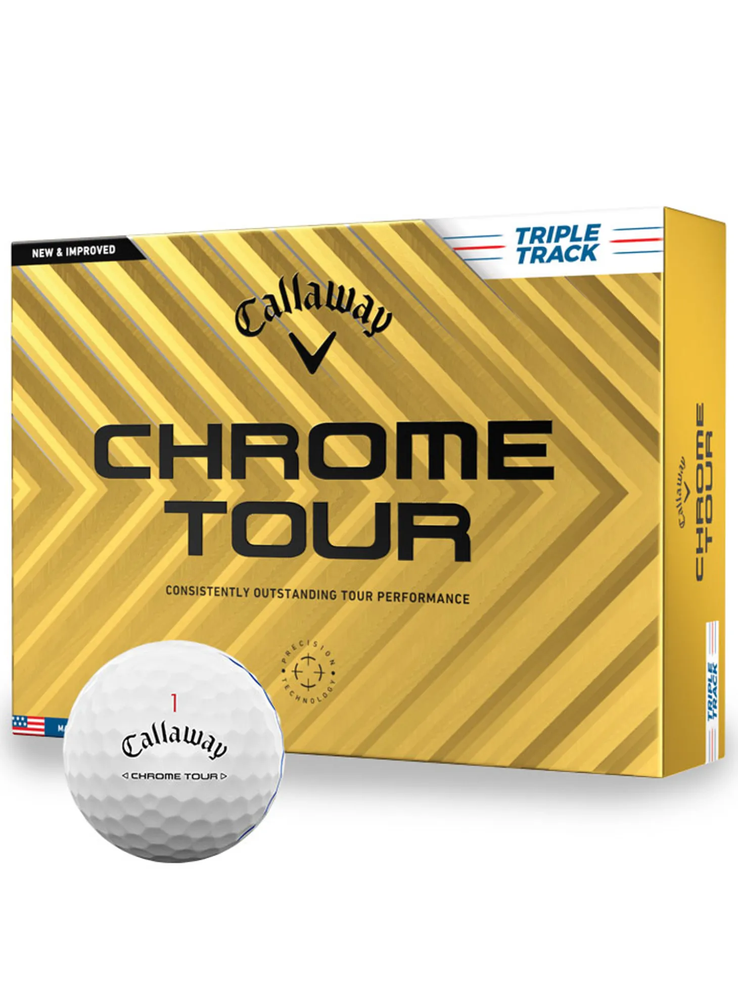 Callaway Chrome TOUR Triple Track Golf Balls