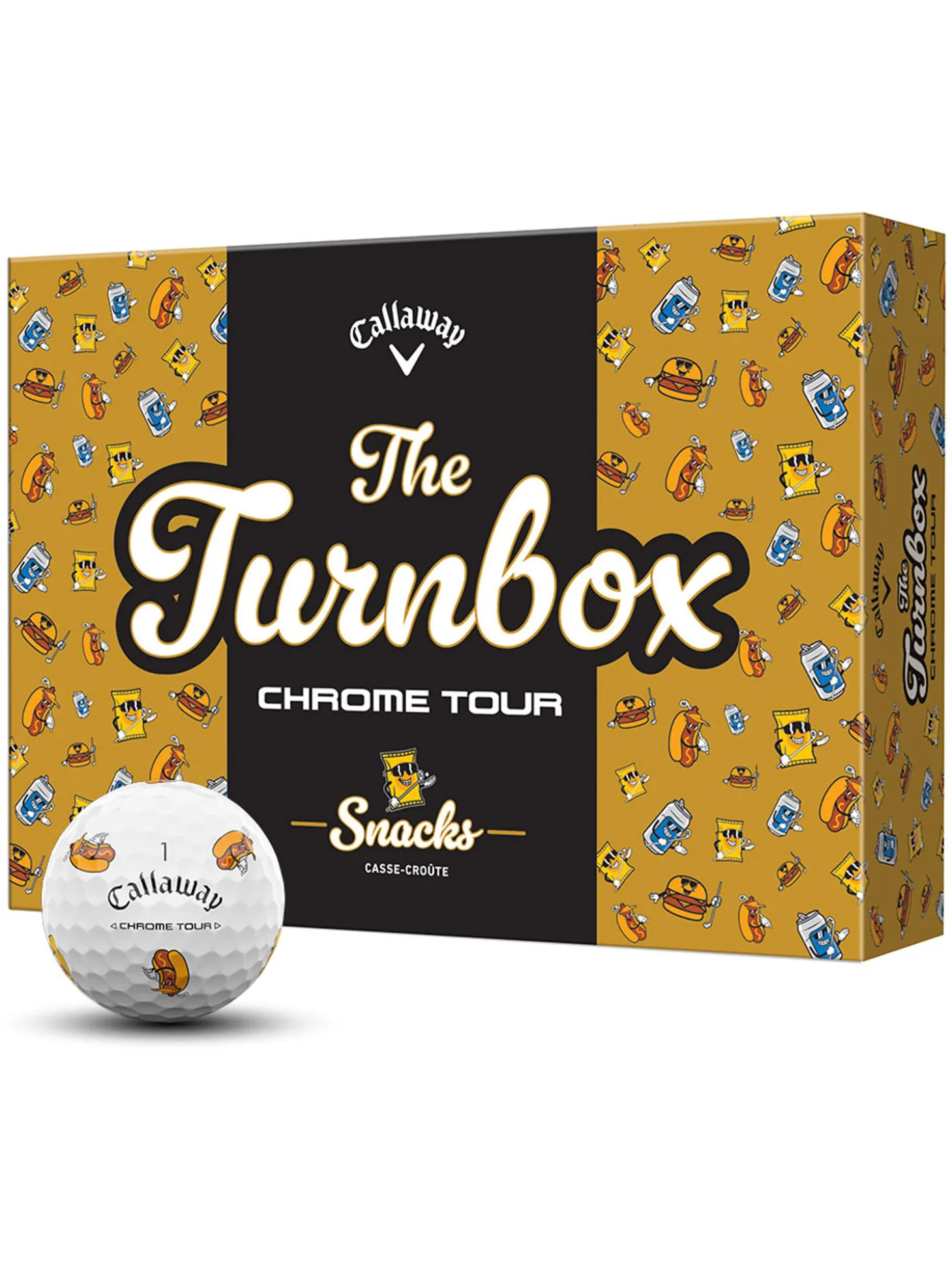 Callaway Chrome Tour Turn Box Golf Balls