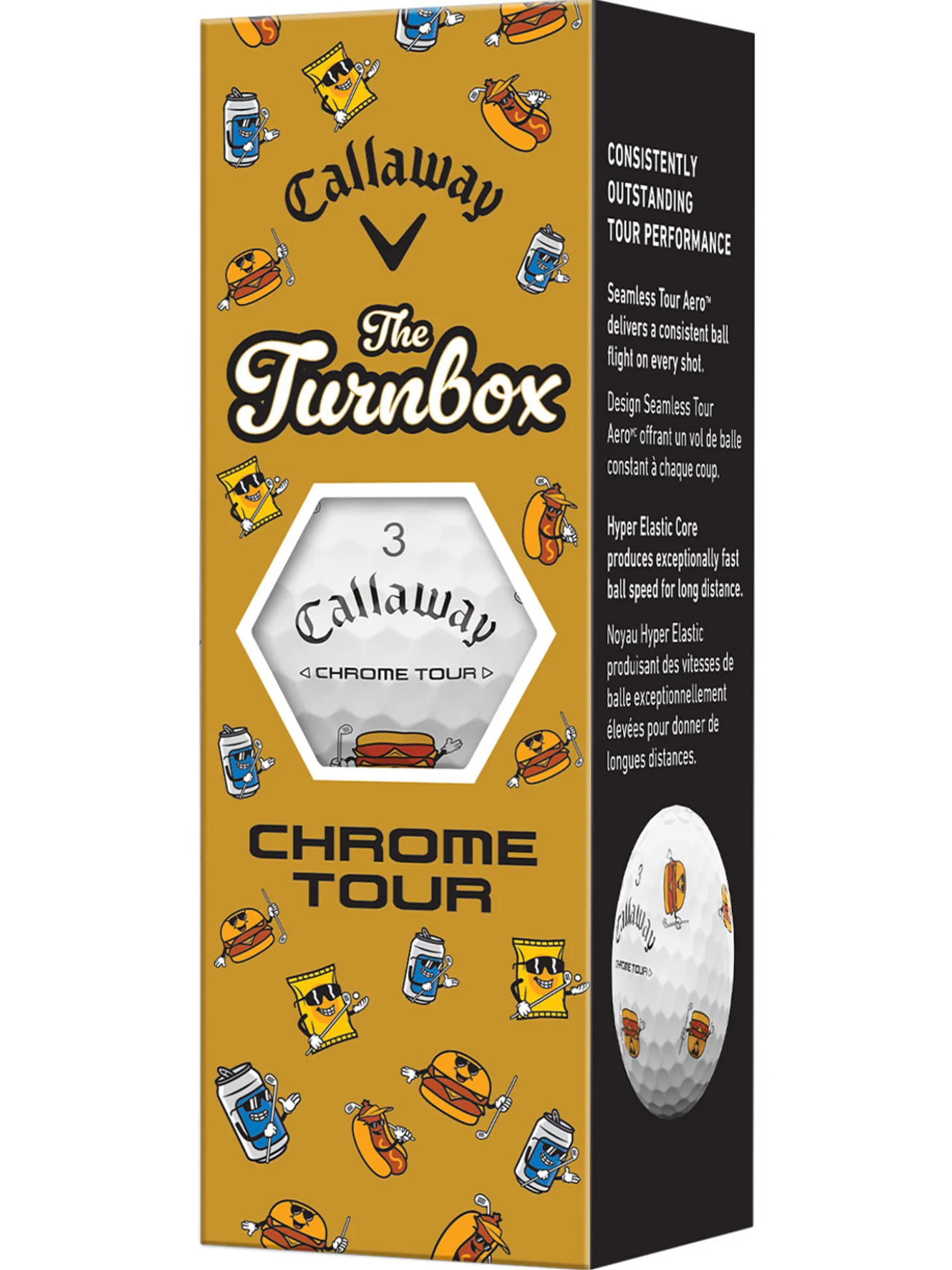 Callaway Chrome Tour Turn Box Golf Balls