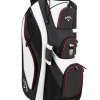 Callaway Forrester 19 Cart Bag - White/Black/Red