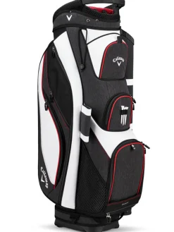 Callaway Forrester 19 Cart Bag - White/Black/Red