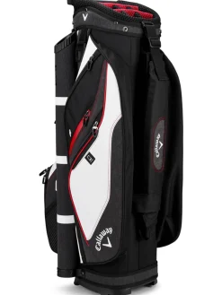 Callaway Forrester 19 Cart Bag - White/Black/Red