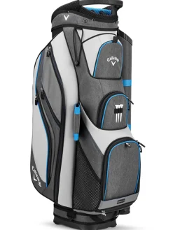 Callaway Forrester 19 Cart Bag - Silver/Titanium/Royal