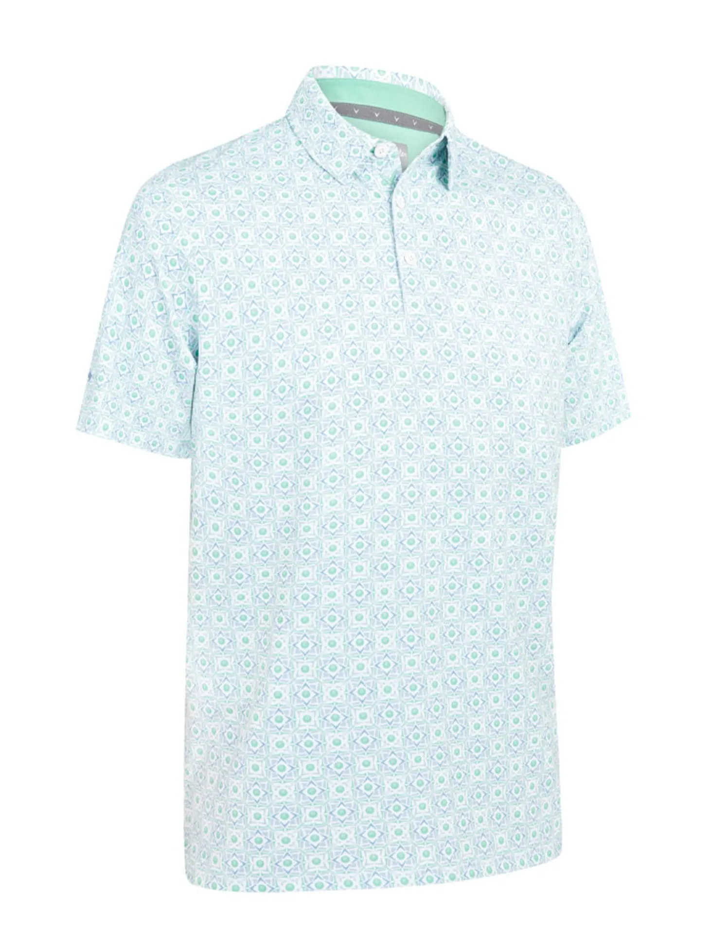 Callaway Foulard Polo - Neptune Green