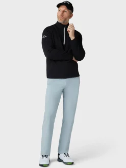 Callaway Hex Fleece 1/4 Zip Pullover - Caviar