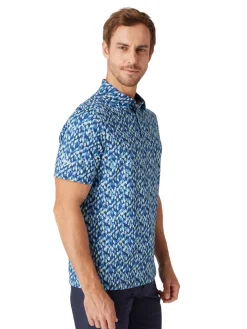 Callaway Kaleidoscope Chev Polo - Peacoat