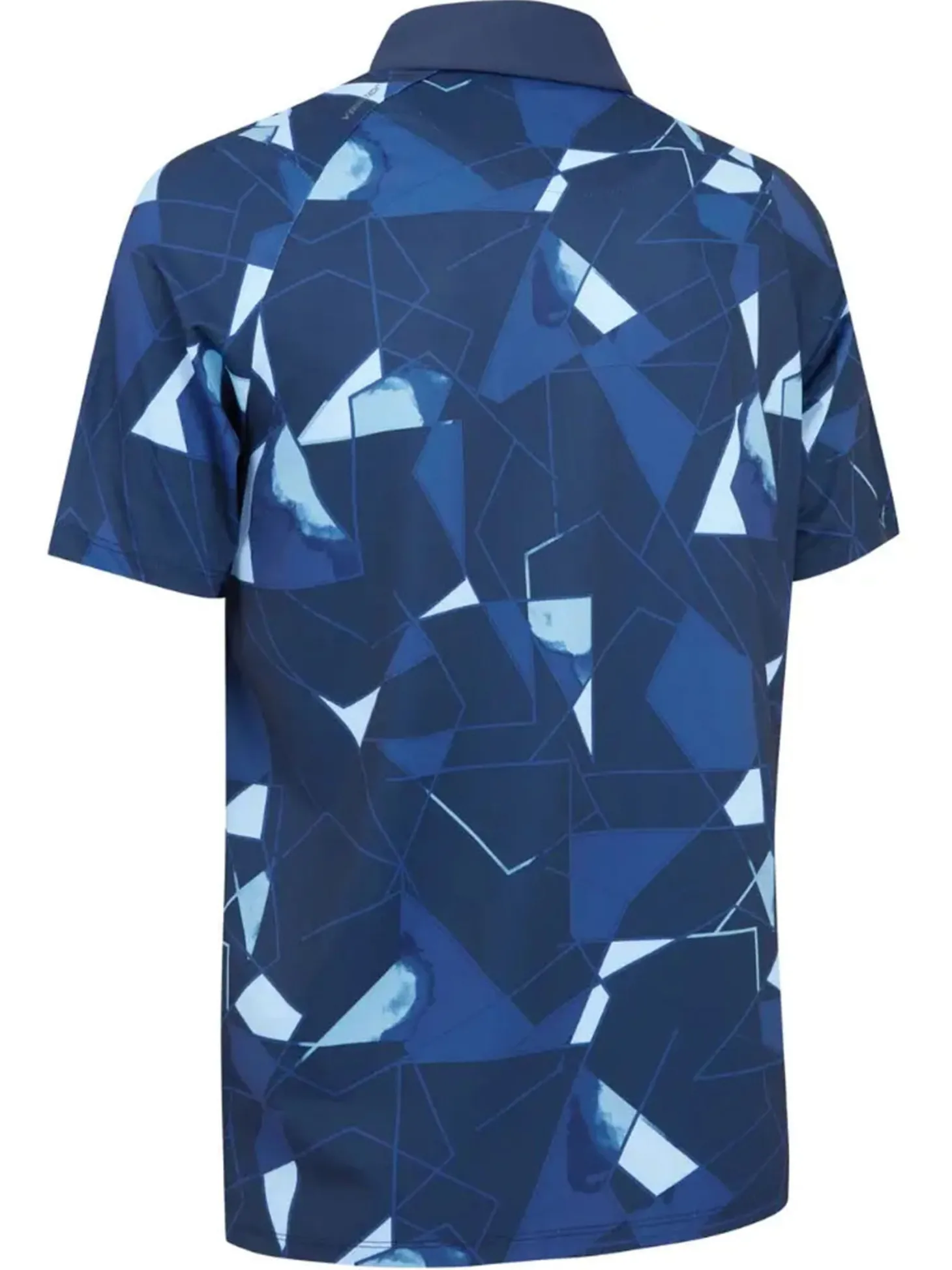 Callaway Kick Flip Print Polo - Peacoat