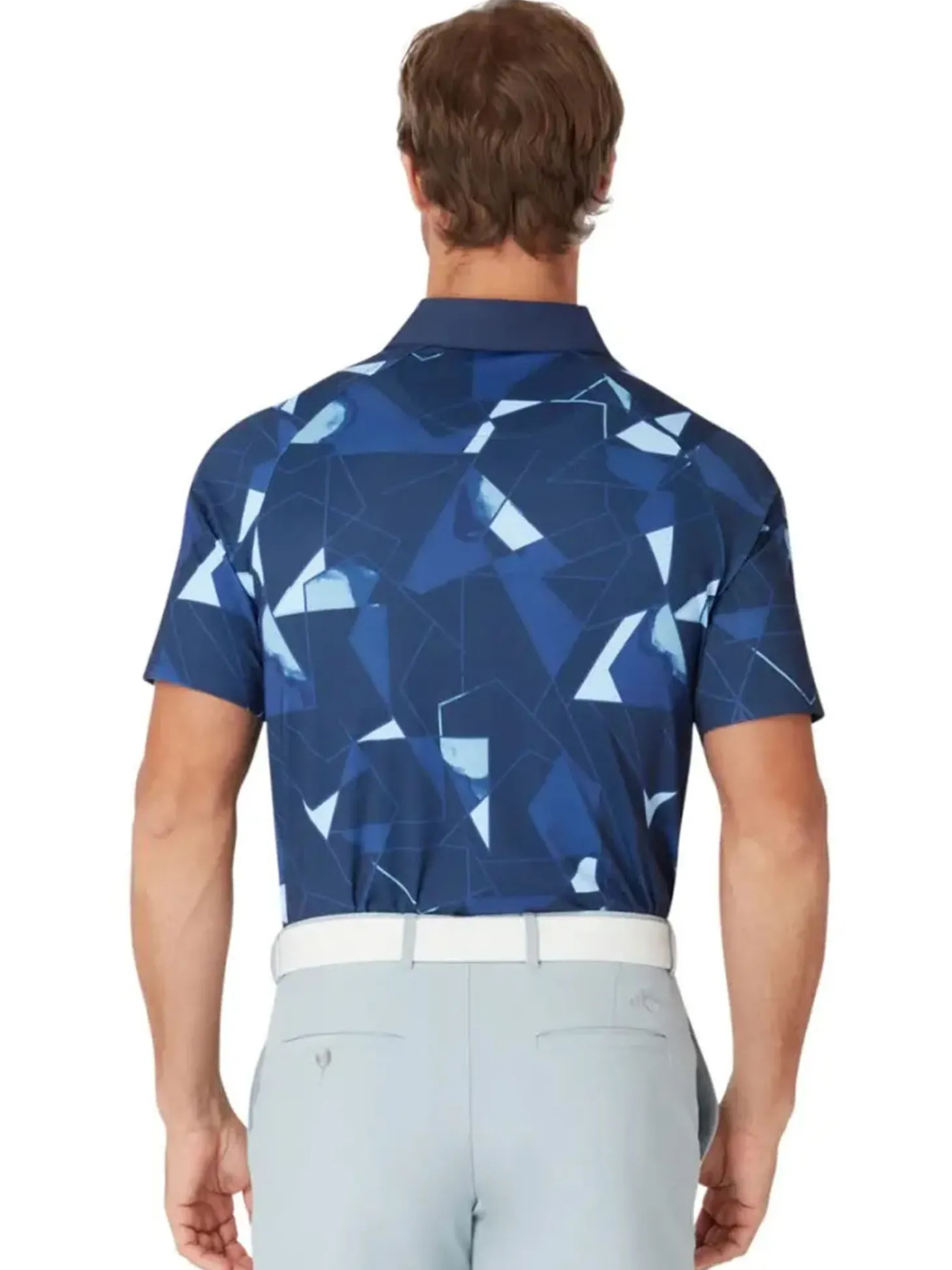 Callaway Kick Flip Print Polo - Peacoat