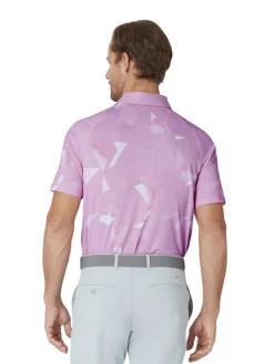 Callaway Kick Flip Print Polo - Strawberry Pink