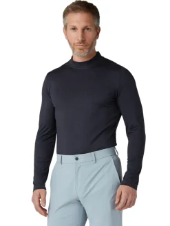 Callaway Men's Crew Neck Base Layer - Ebony Heather