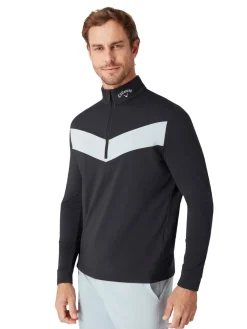 Callaway Odyssey 1/4-Zip Pullover - Caviar