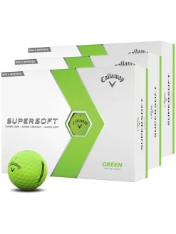 Callaway Supersoft 2023 Golf Balls - 3 Dozen Green