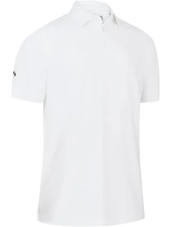 Callaway SwingTech Solid Polo - Bright White