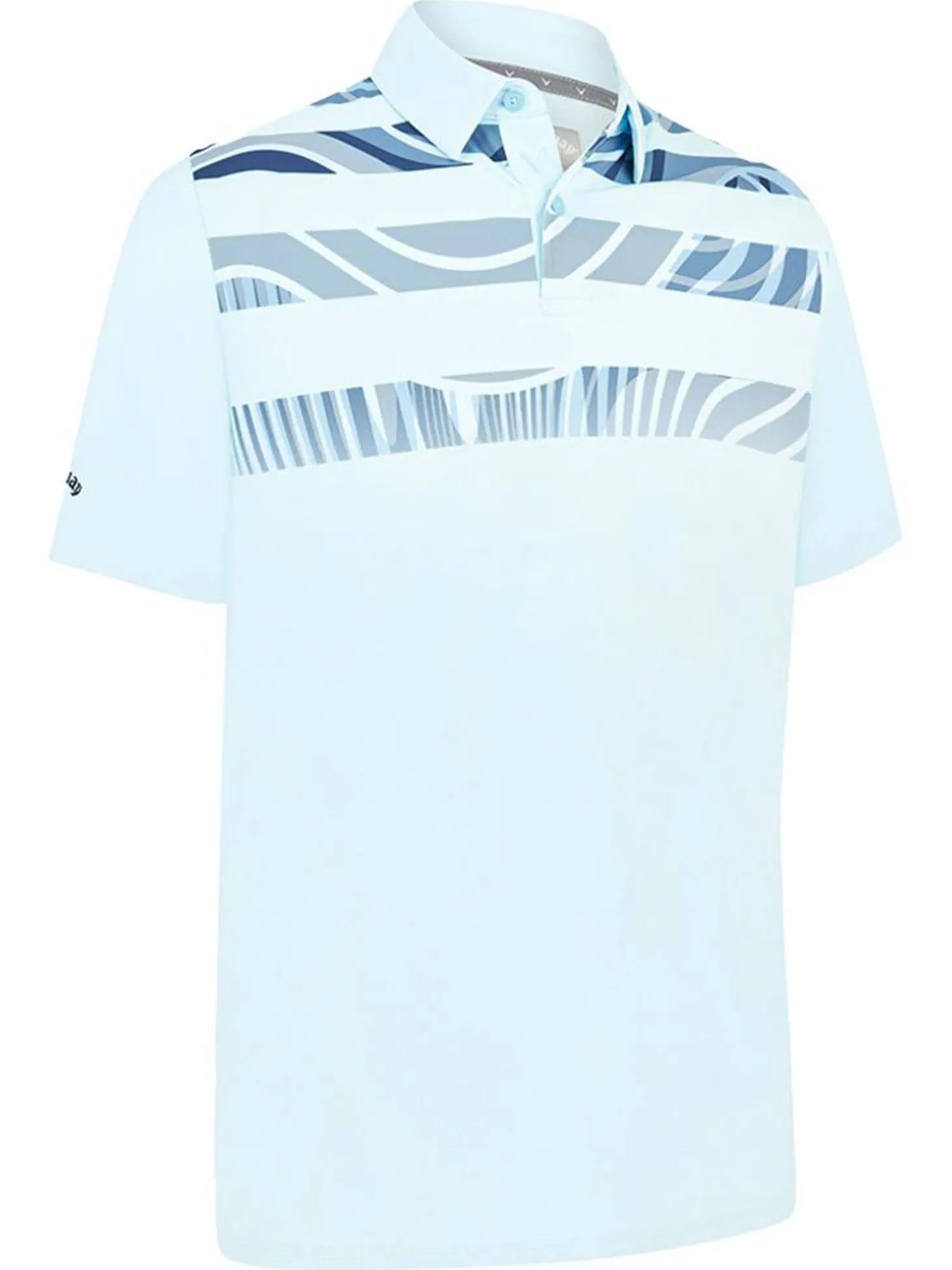 Callaway Trippy Block Polo - Arctic Paradise
