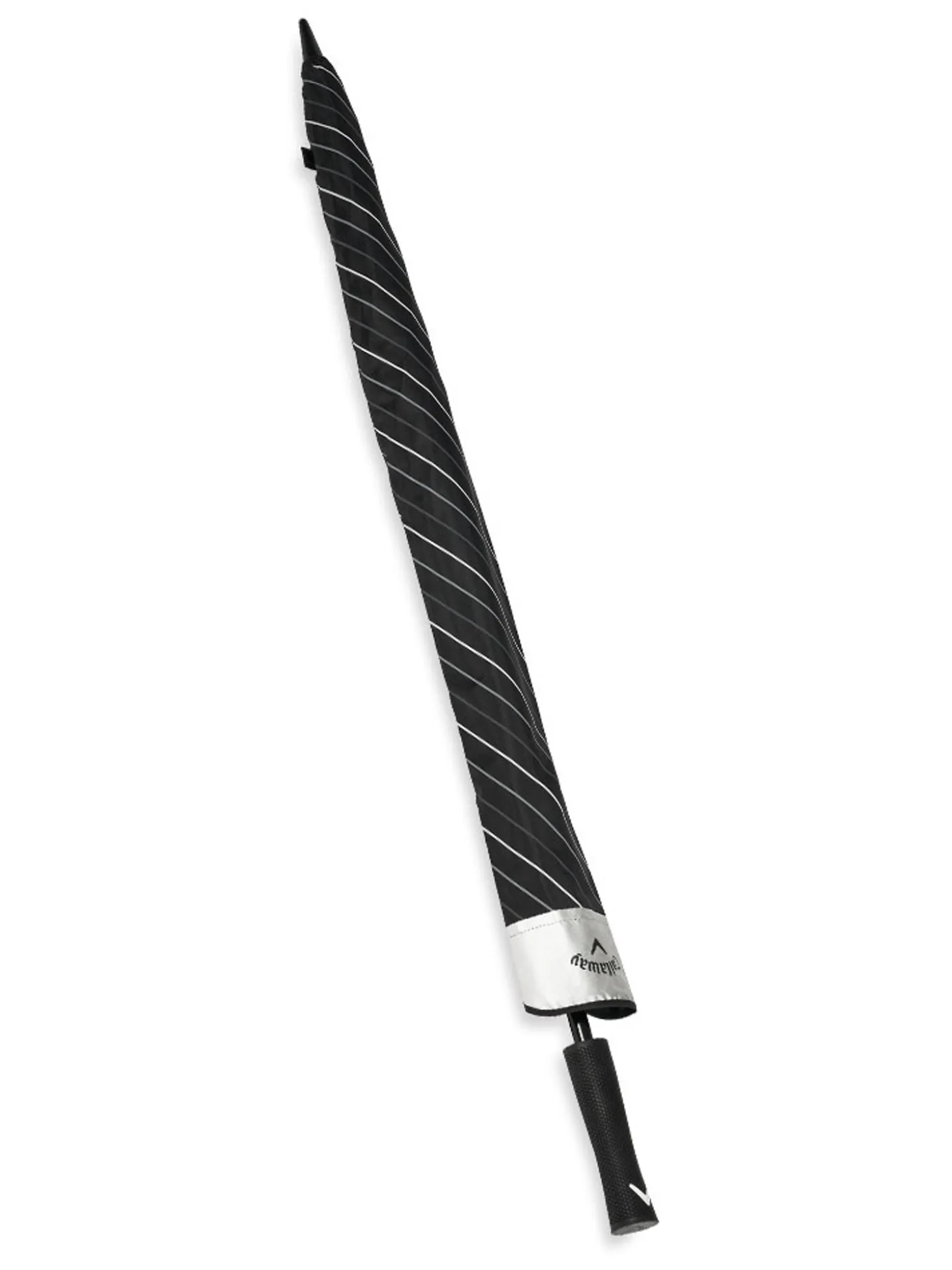 Callaway UV Umbrella - Black/Silver/White