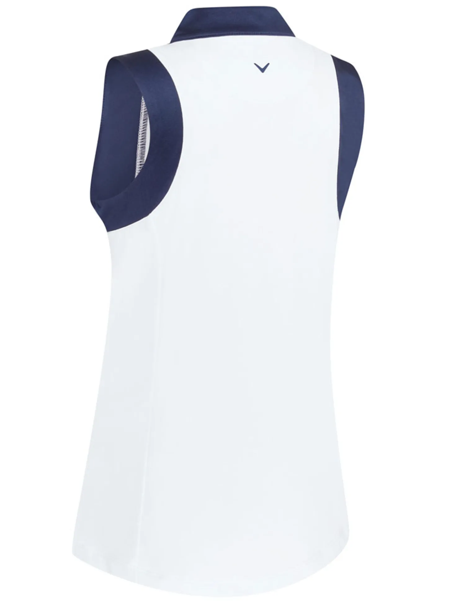 Callaway Women's Birdie Sleeveless Polo - Brilliant White