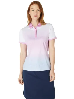 Callaway Women's Chev Gradient Polo - Brilliant White