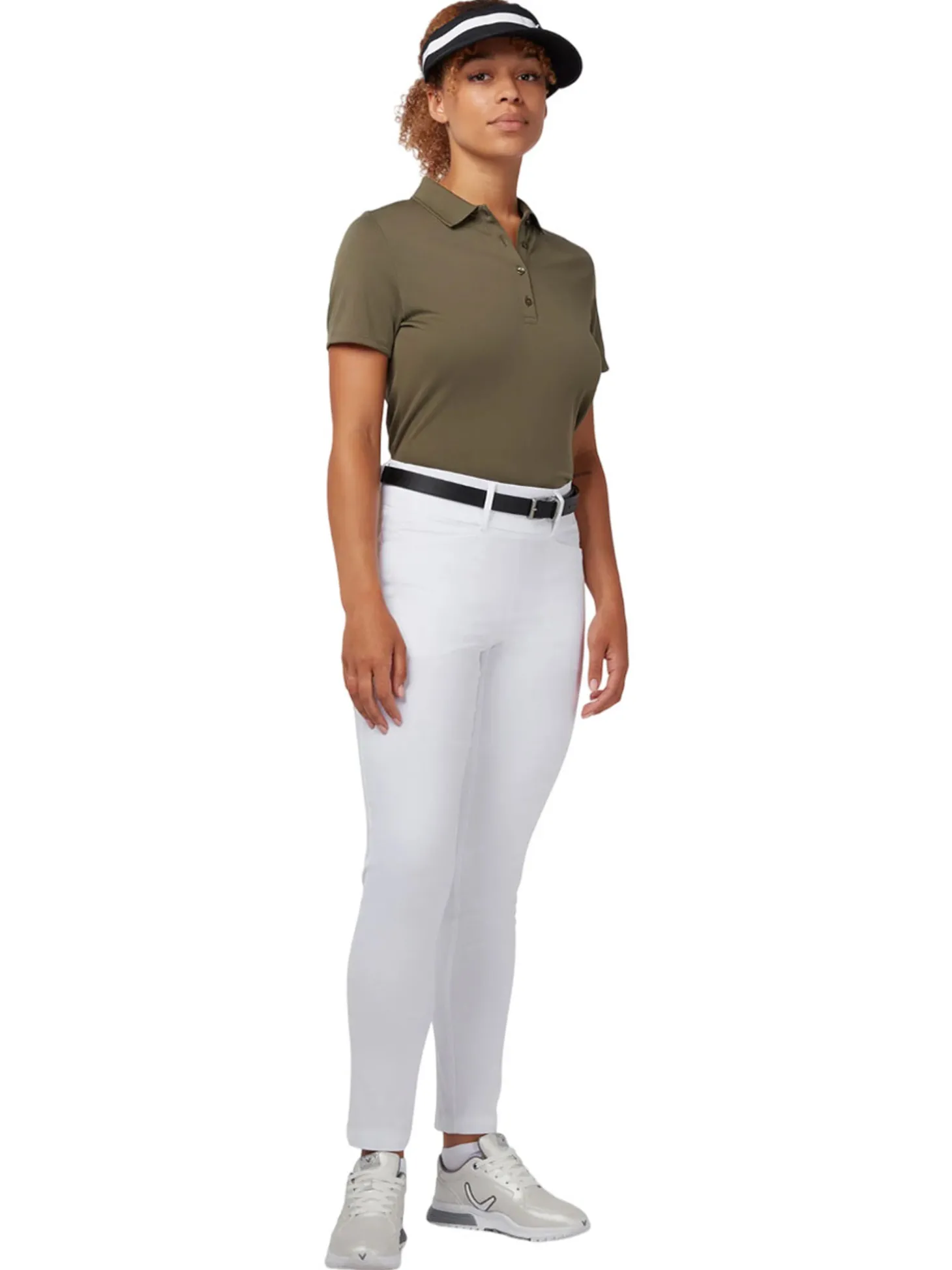 Callaway Women's Chev Pull-On Pant (29") - Brilliant White