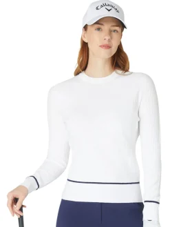 Callaway Women's Chev Sweater - Brilliant White