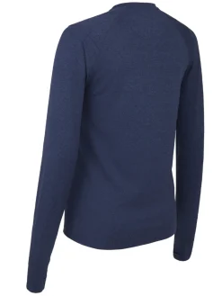 Callaway Women's Crew Neck Base Layer - True Navy Heather