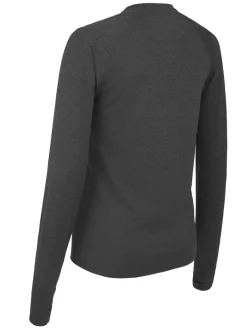 Callaway Women's Crew Neck Base Layer - Ebony Heather