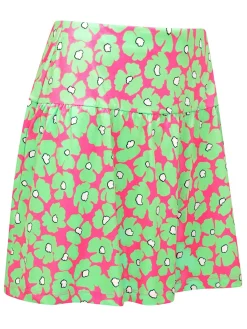 Callaway Women's Floral 17-Inch Skort - Cheeky Pink