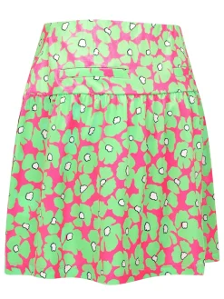 Callaway Women's Floral 17-Inch Skort - Cheeky Pink
