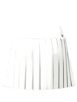 Callaway Women's Pleat High Waist 16-Inch Skort - Brilliant White