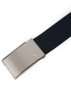 Callaway Women's Solid Webbed Belt