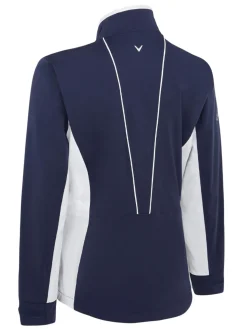 Callaway Women's Stormlite Liberty Waterproof Jacket - Peacoat/Brilliant White