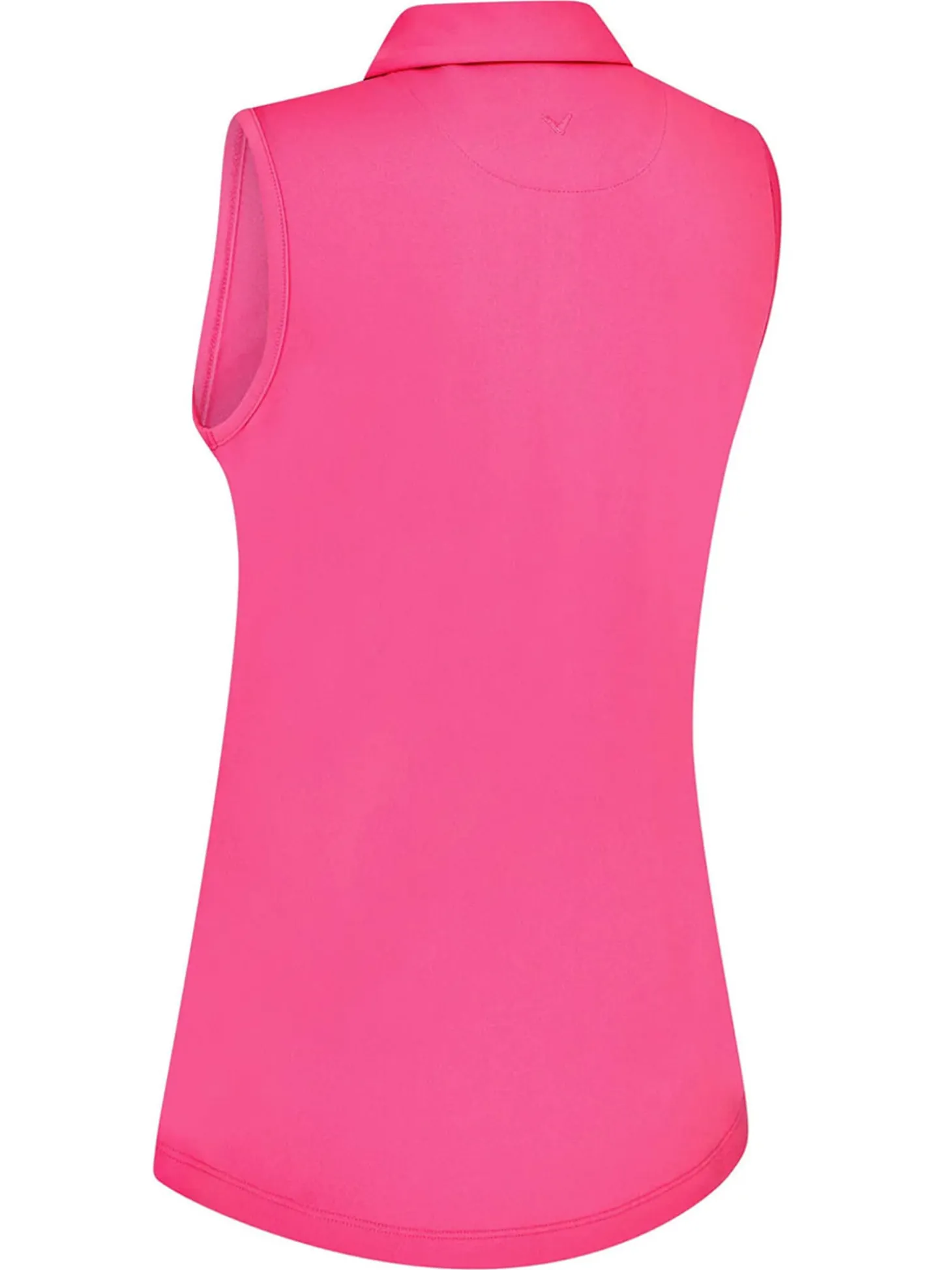 Callaway Women's Tournament Sleeveless Polo - Cheeky Pink