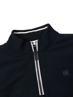 Calvin Klein Atlantic Hybrid Half Zip - Navy