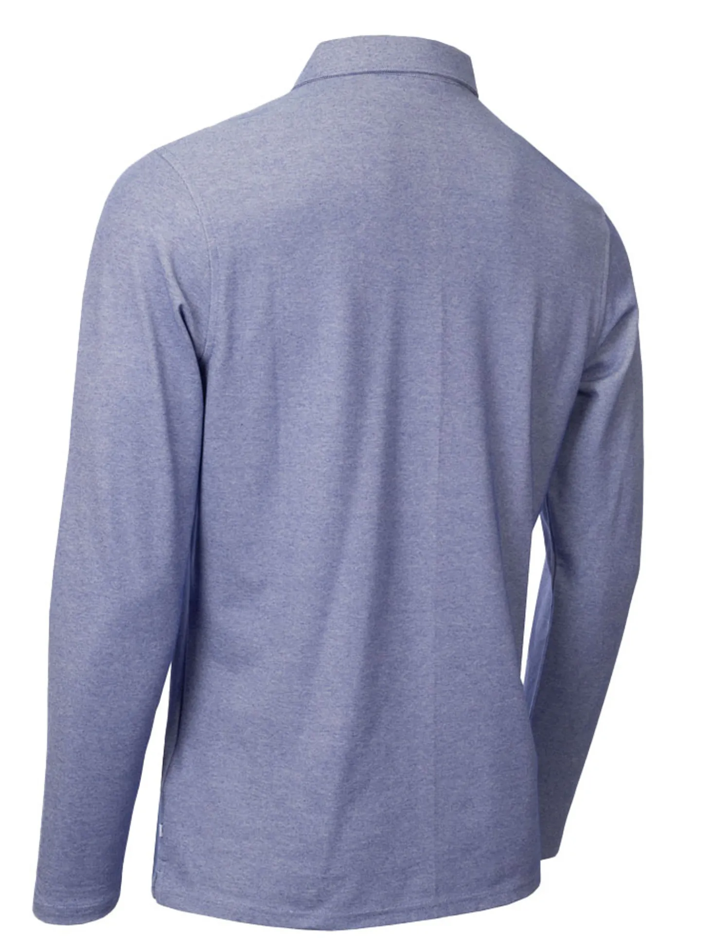Calvin Klein Bayard Long Sleeve Polo - French Blue