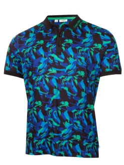 Calvin Klein Brushstroke Print Polo - Brushstroke Print