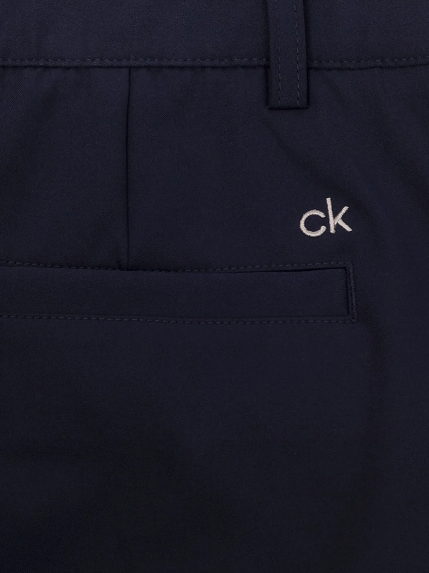 Calvin Klein Bullet Regular Fit Stretch Short - Navy