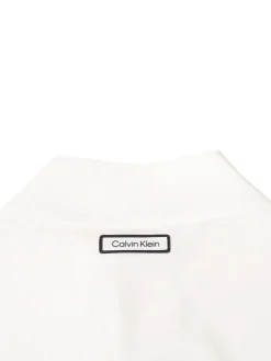 Calvin Klein Concord Half Zip Sweater - White
