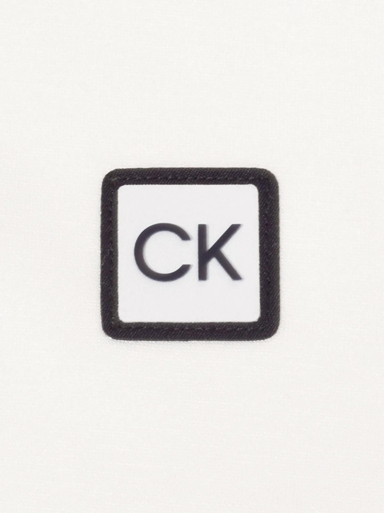 Calvin Klein Concord Half Zip Sweater - White